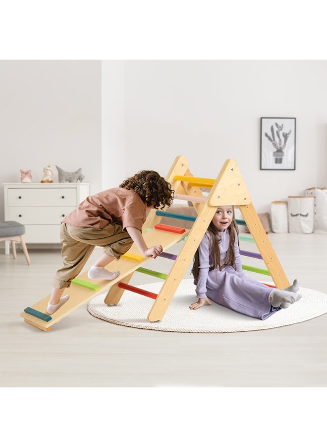 TOOKY TOY 3-in-1 Pikler Triangle - Image 3